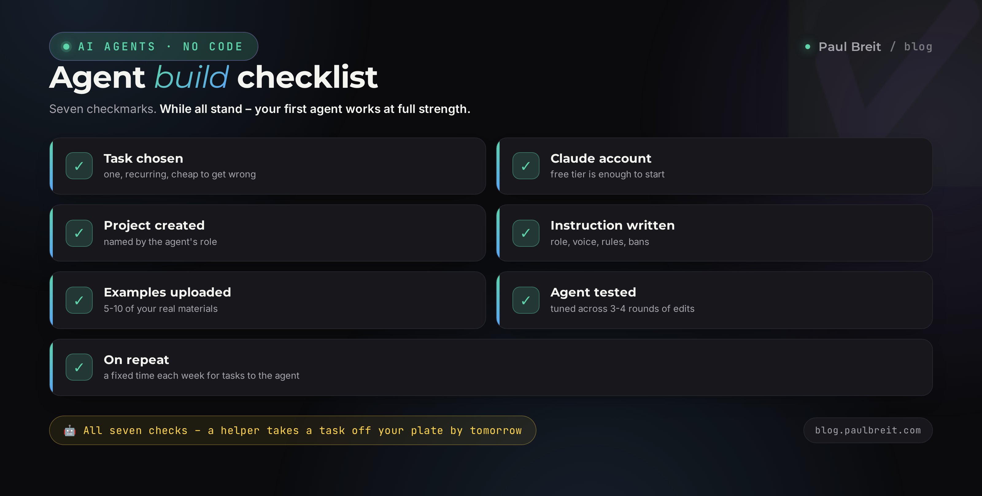 Six common AI agent problems and how to fix each through the instruction